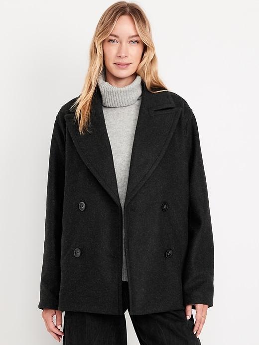 Double-Breasted Pea Coat product image