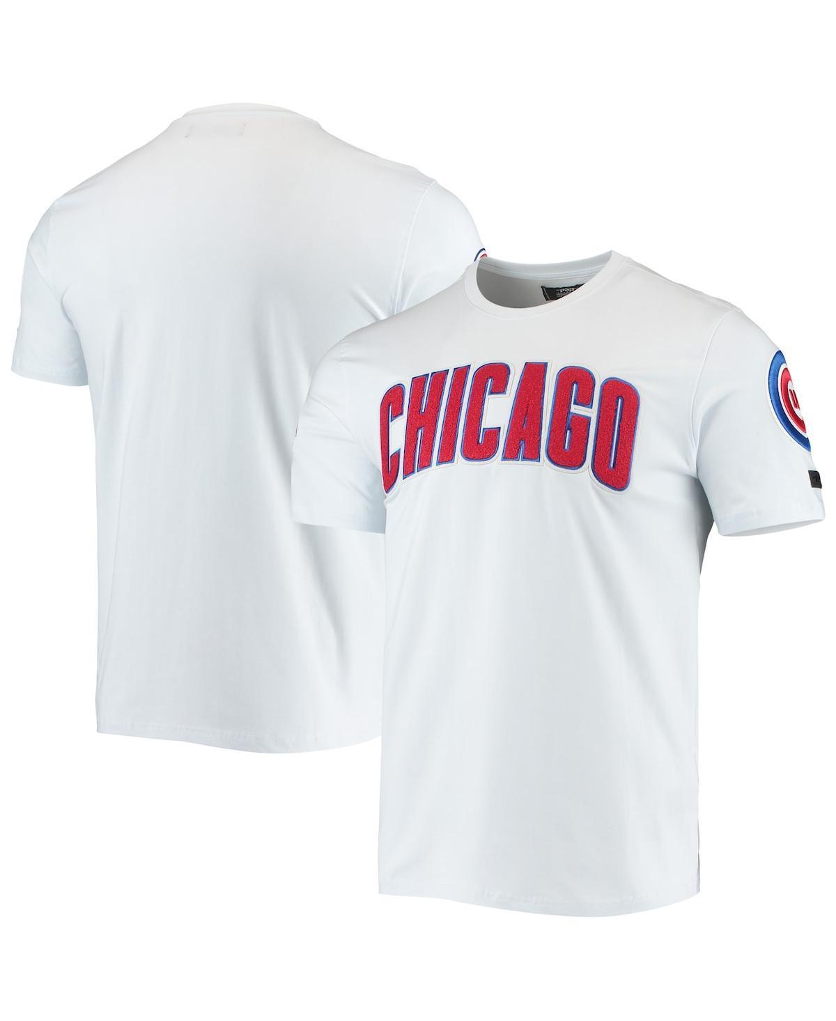 Mens Pro Standard White Chicago Cubs Team Logo T-shirt Product Image