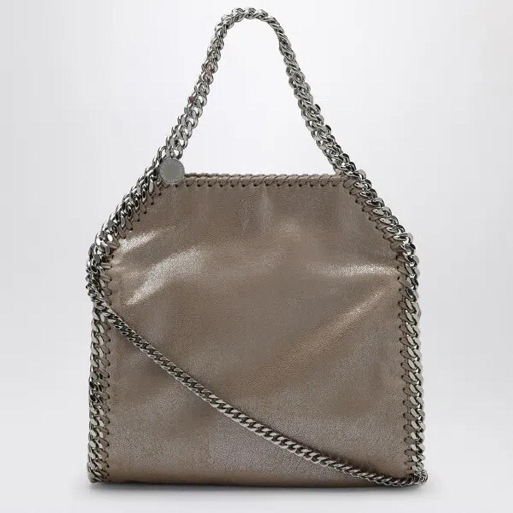 Falabella Mini Shiny Beige Bag In Cream Product Image