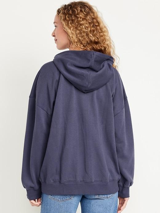 SoComfy Oversized Zip Hoodie Product Image