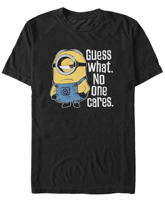 Mens Despicable Me Guess What No One Cares Tee Product Image