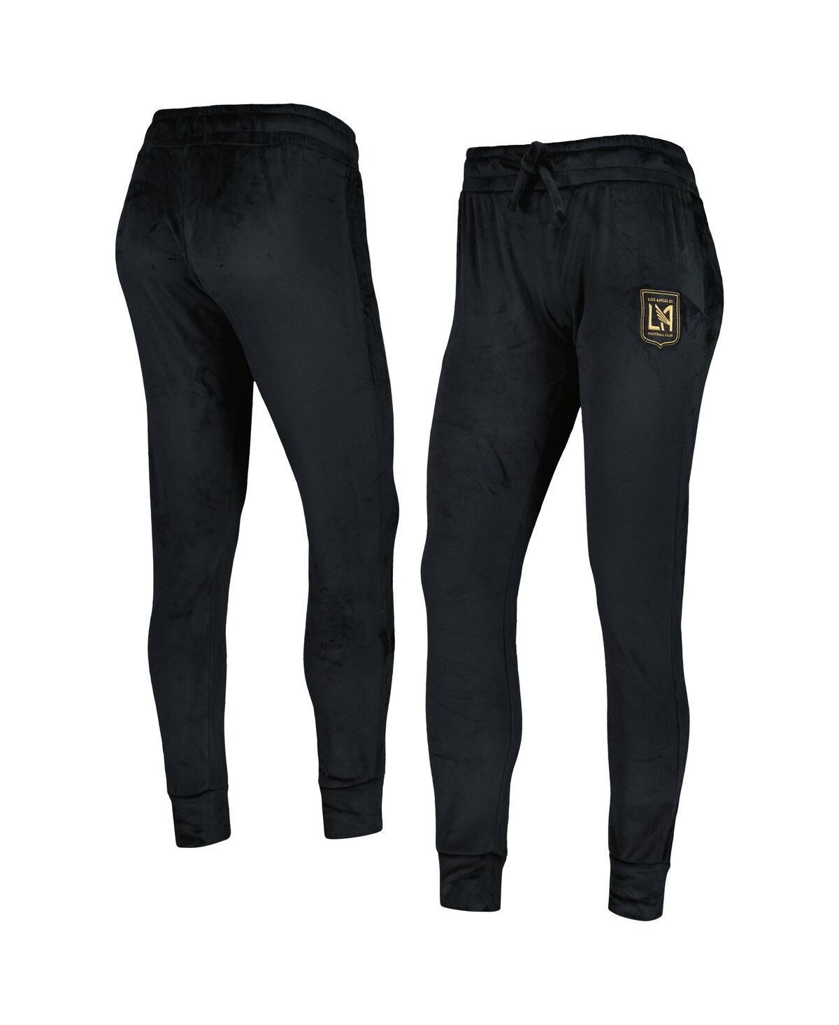 Womens Concepts Sport Black LAFC Intermission Velour Cuffed Pants Product Image