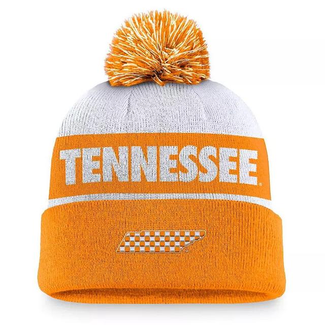 Mens Nike /Tennessee Orange Tennessee Volunteers Primetime Peak Cuffed Knit Hat with Pom Product Image