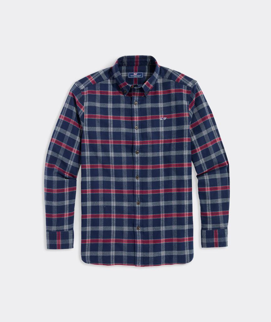 Vineyard Flannel Plaid Shirt Product Image