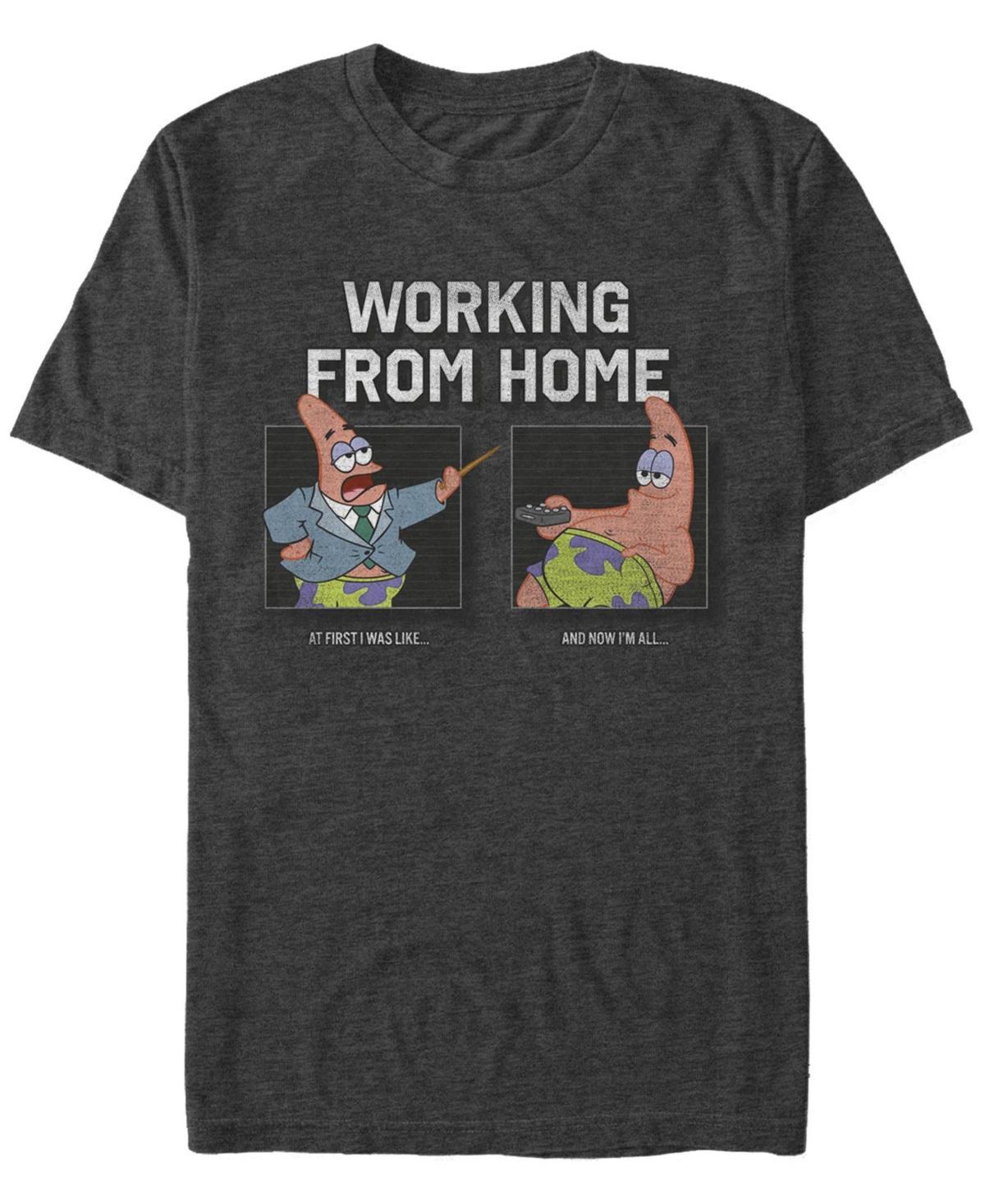 Fifth Sun Mens Work From Home 2-Box Short Sleeve Crew T-shirt Product Image