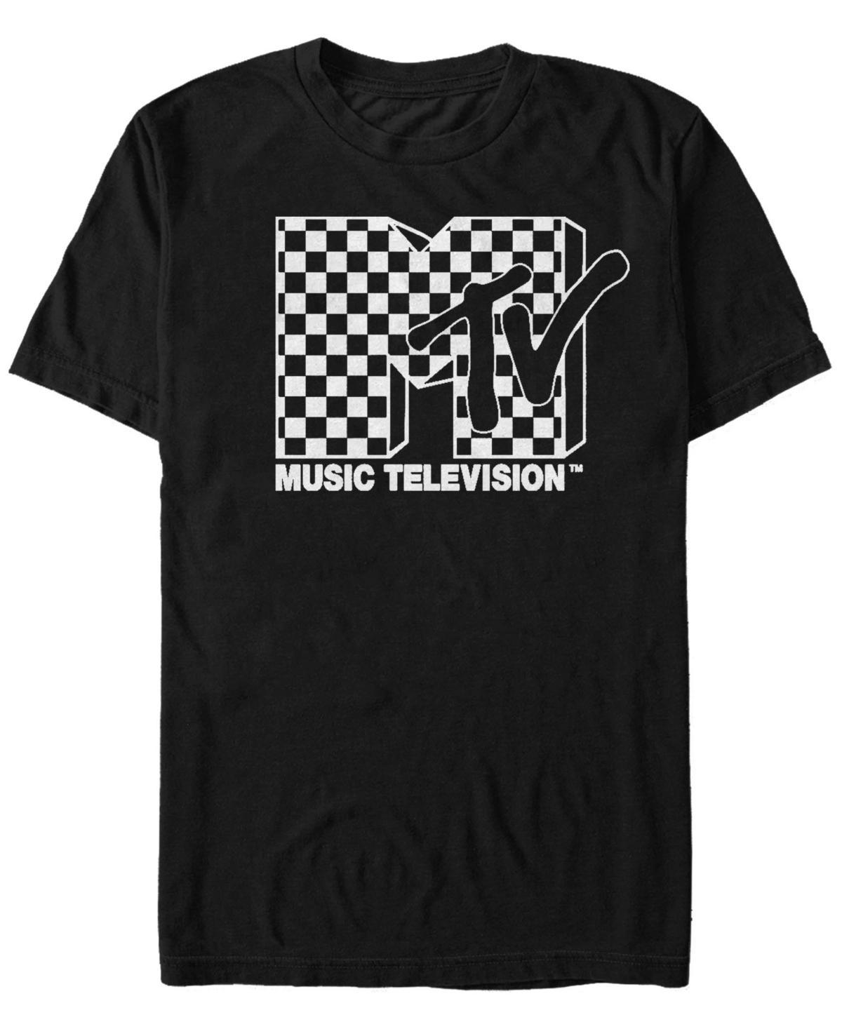 Mens MTV Checkered Logo Tee Product Image