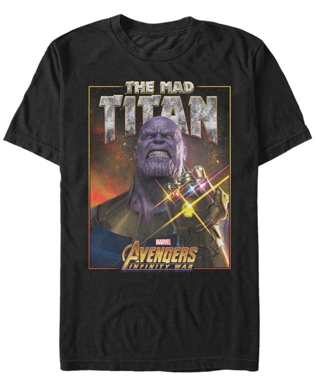 Mens Marvel Avengers Infinity War Thanos Titan Graphic Tee Product Image