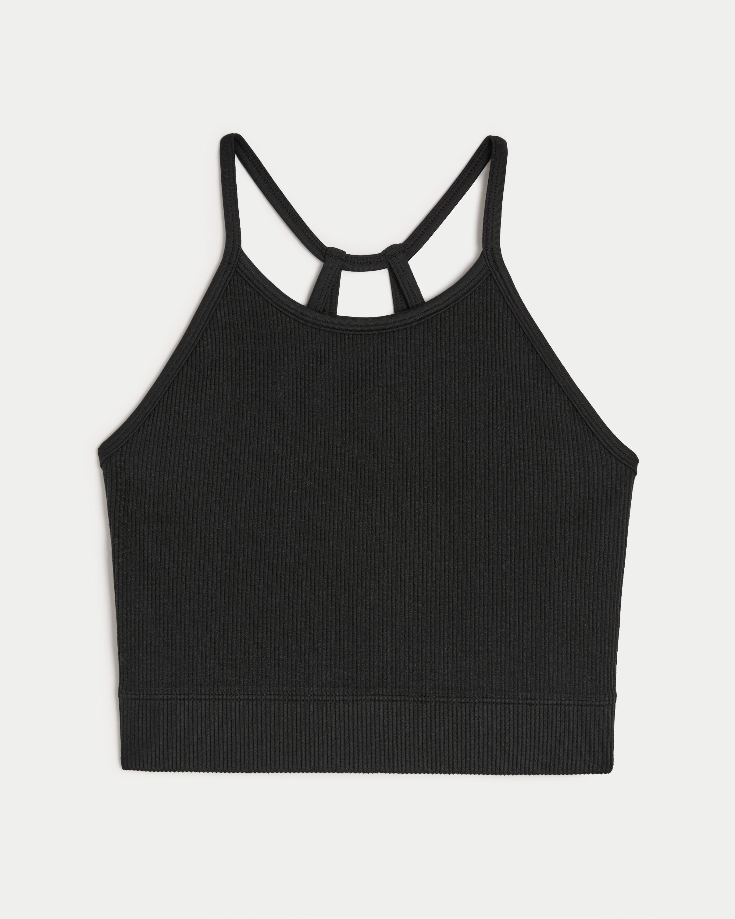 Gilly Hicks Active Ribbed Seamless Fabric High-Neck Tank Product Image