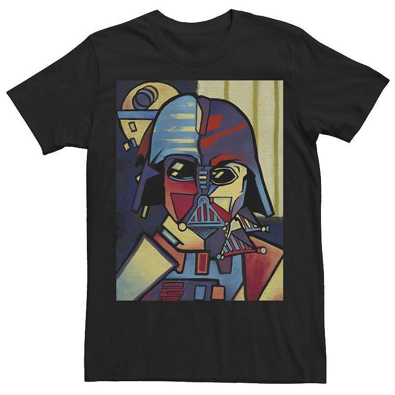 Mens Star Wars Darth Vader Picasso Cubism Helmet Tee Product Image