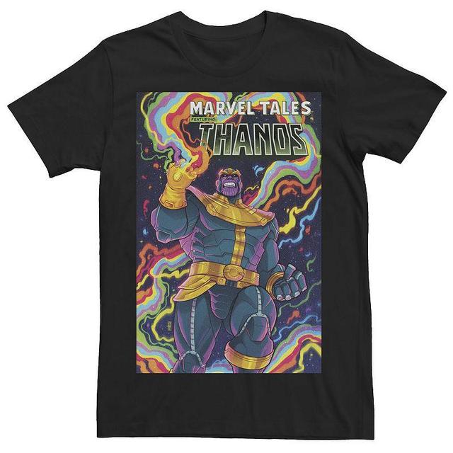 Mens Marvel Tales Thanos Issue #1 Comic Book Cover Tee Product Image