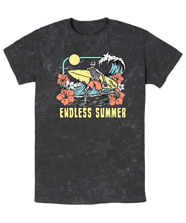 Fifth Sun Mens Endless Summer Skelly Mineral Wash Short Sleeves T-shirt Product Image