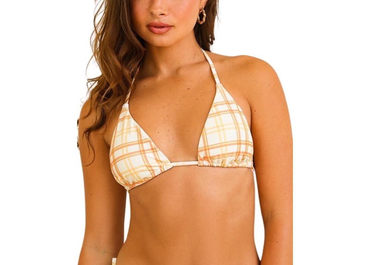 Dippin' Daisy's Women's Palm Tie Back Triangle Bikini Top - Product Image