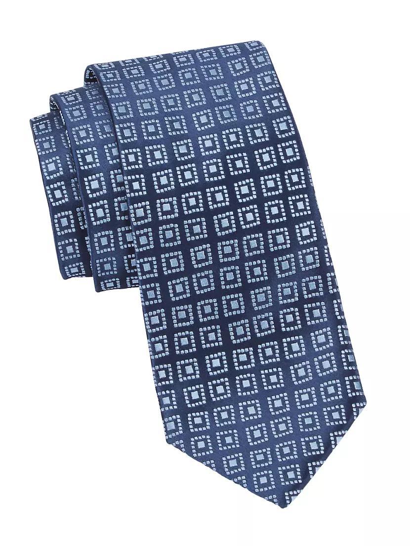 Geobean Woven Silk Tie Product Image