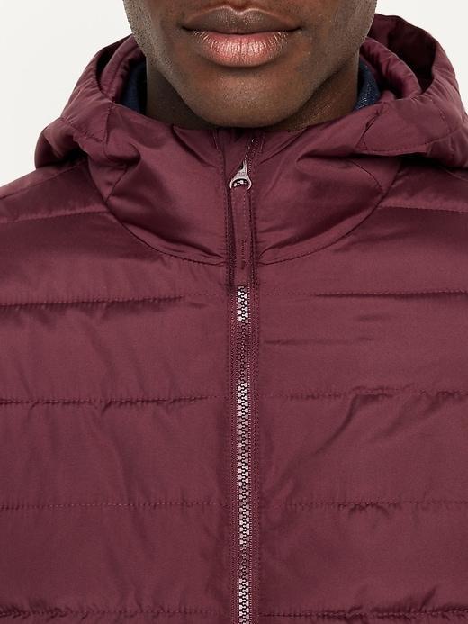 Water-Resistant Narrow-Channel Puffer Jacket Product Image