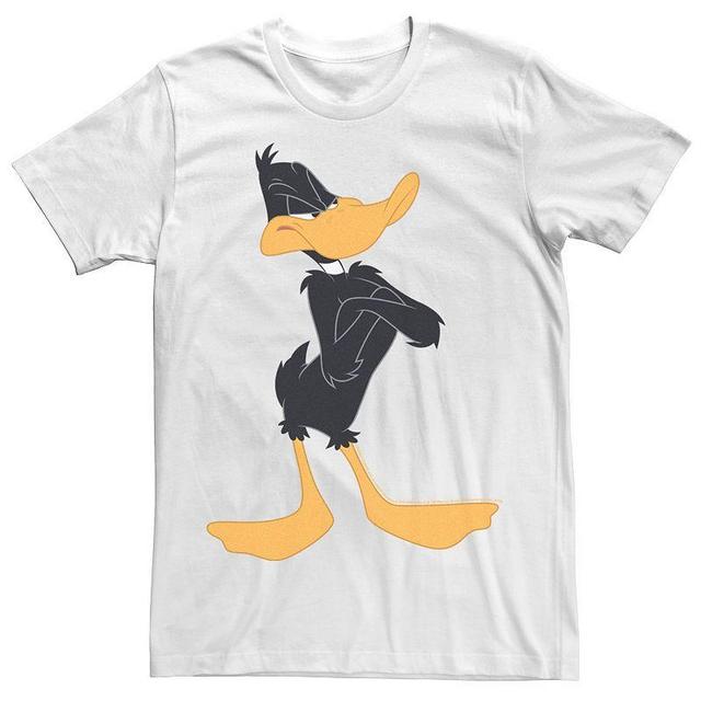 Mens Looney Tunes Daffy Duck Arms Crossed Portrait Tee Product Image