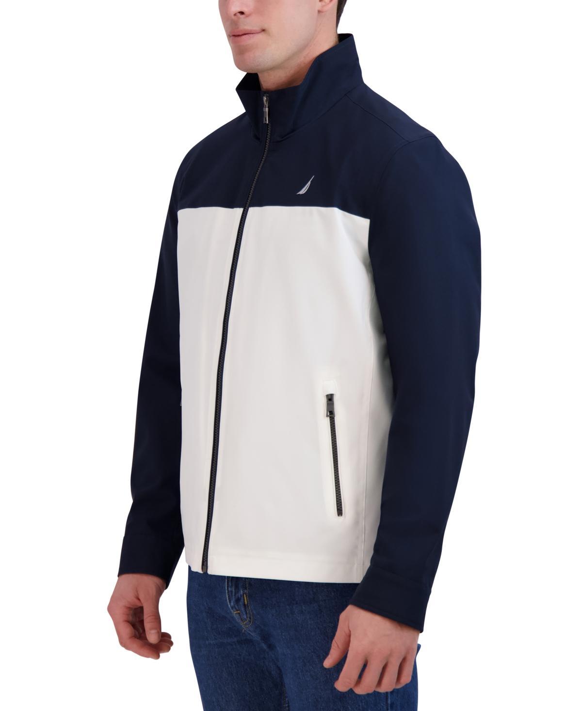 Nautica Mens Stretch Performance Windbreaker and Rain Jacket Product Image