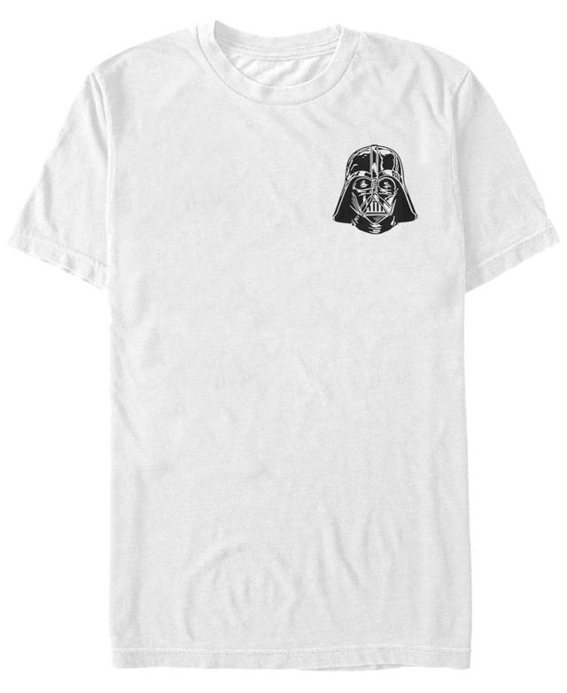 Mens Star Wars Darth Vader Helmet Pocket Tee Product Image