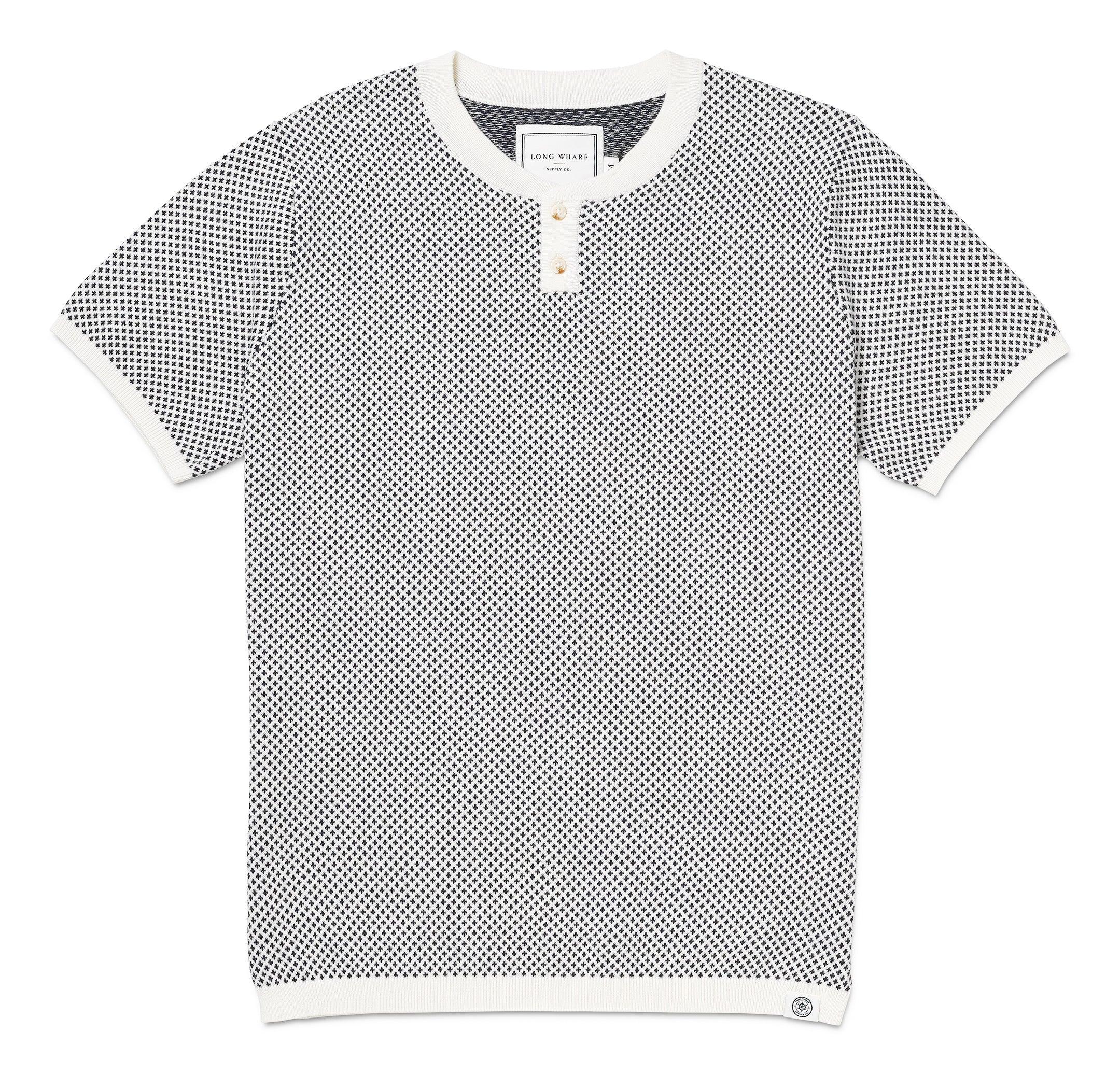 Edgartown SeaWell™ Knit Henley Tee Male Product Image