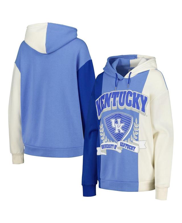 Womens Gameday Couture Royal Kentucky Wildcats Hall of Fame Colorblock Pullover Hoodie Product Image