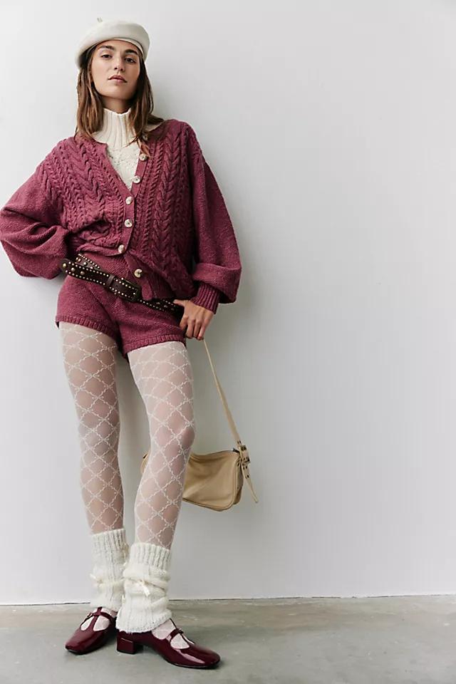 Ribbon Chain Tights Product Image