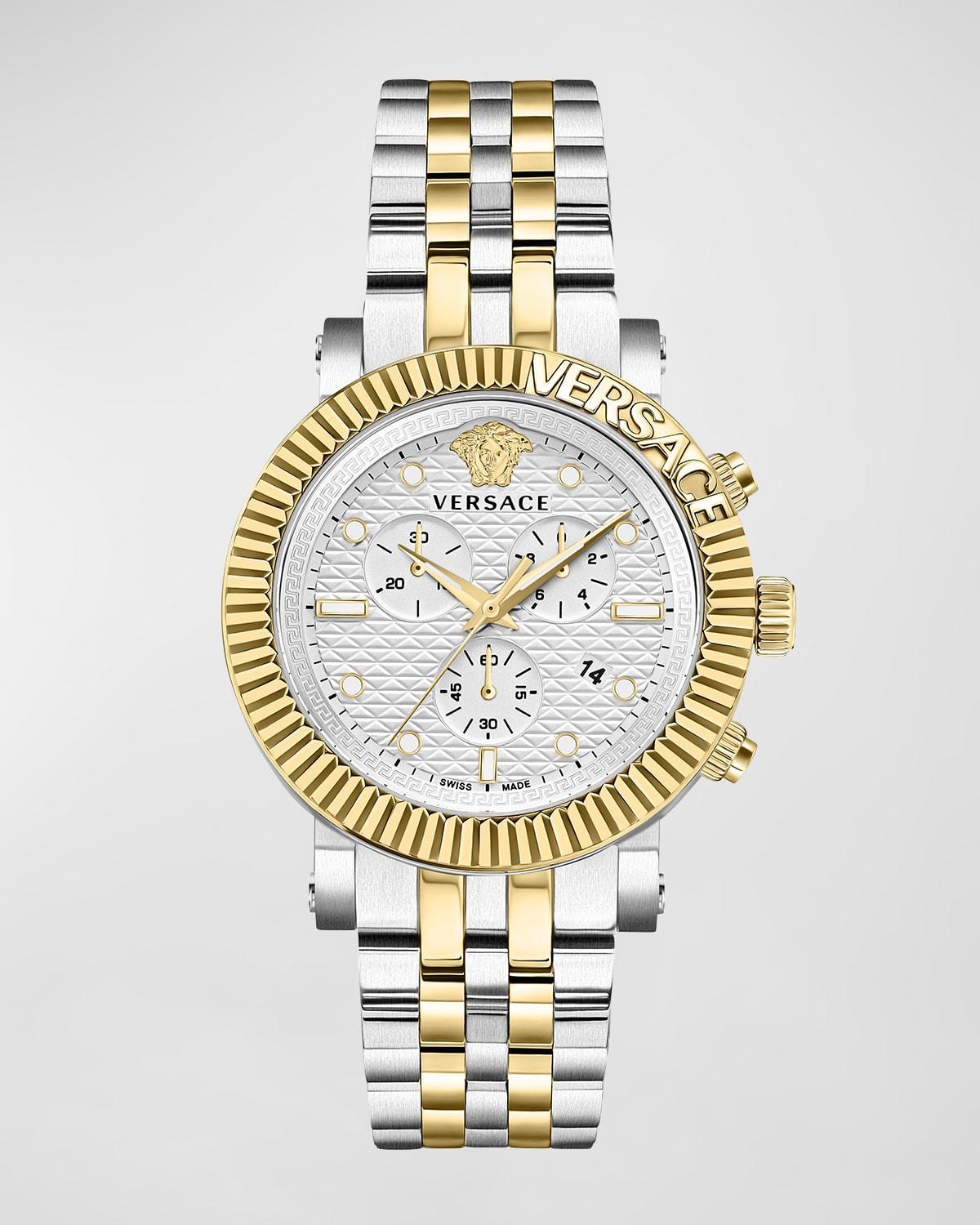 Mens V-Chrono Classic Goldtone Stainless Steel Watch Product Image