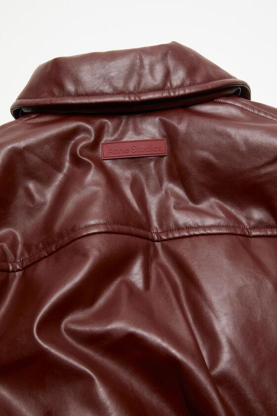 Coated bomber jacket Product Image