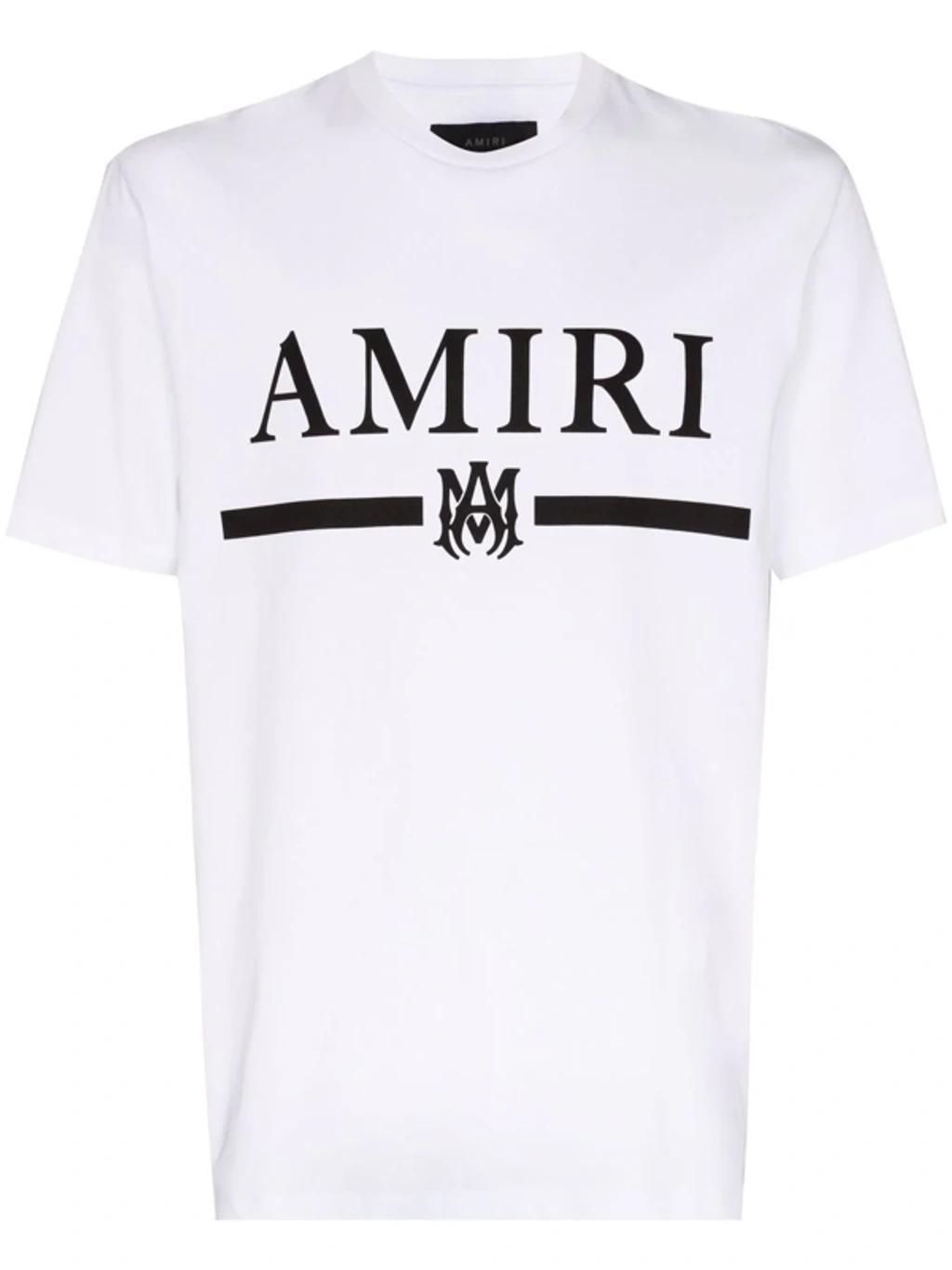 Logo-print Short-sleeve T-shirt In White Product Image