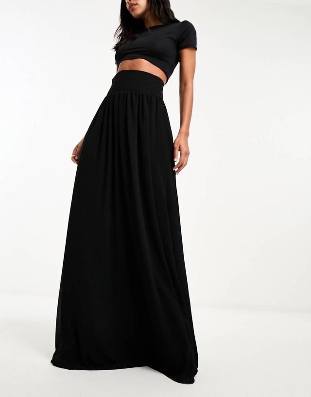 TFNC pleated maxi skirt Product Image