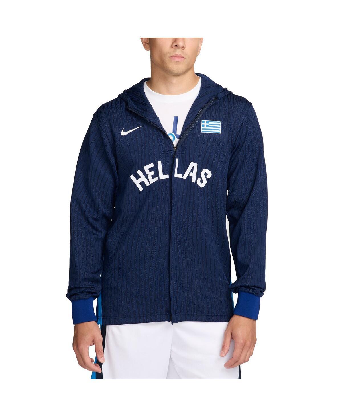 Greece Nike Men's Dri-FIT ADV Basketball Game Jacket Product Image