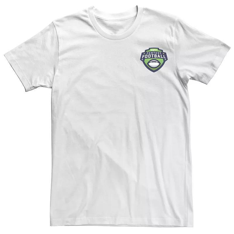 Big & Tall ESPN Fantasy Football Left Chest Logo Tee, Mens Product Image