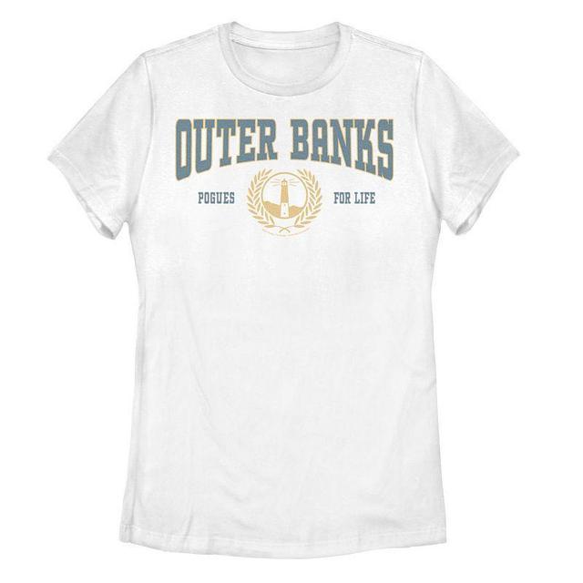 Juniors Outer Banks Collegiate Style Crest Tee, Girls Product Image