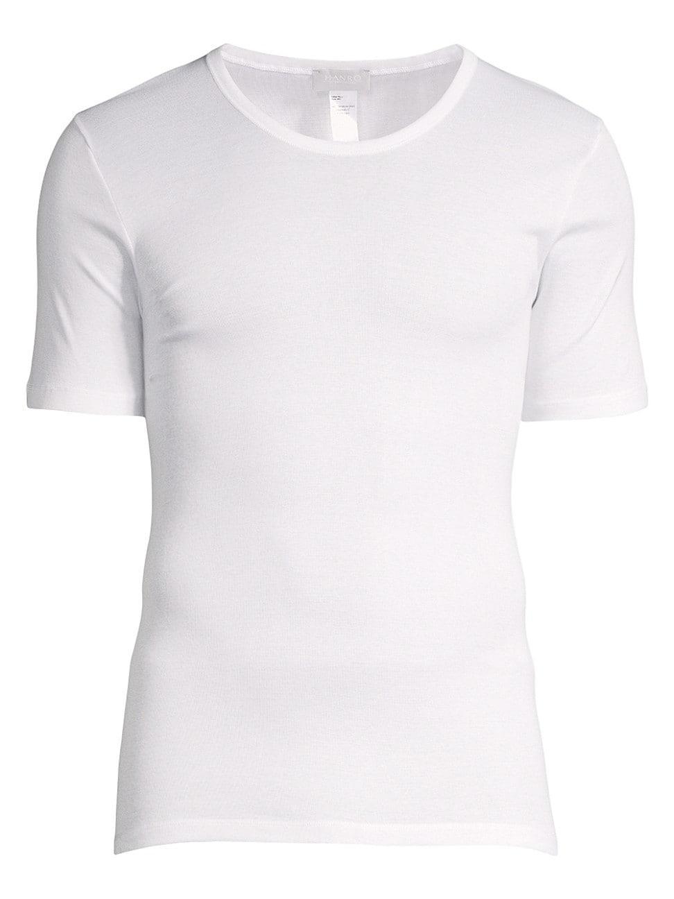 Mens Cotton Pure Crewneck Tee Product Image