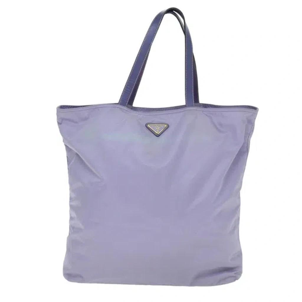 Tessuto Synthetic Tote Bag () In Purple Product Image