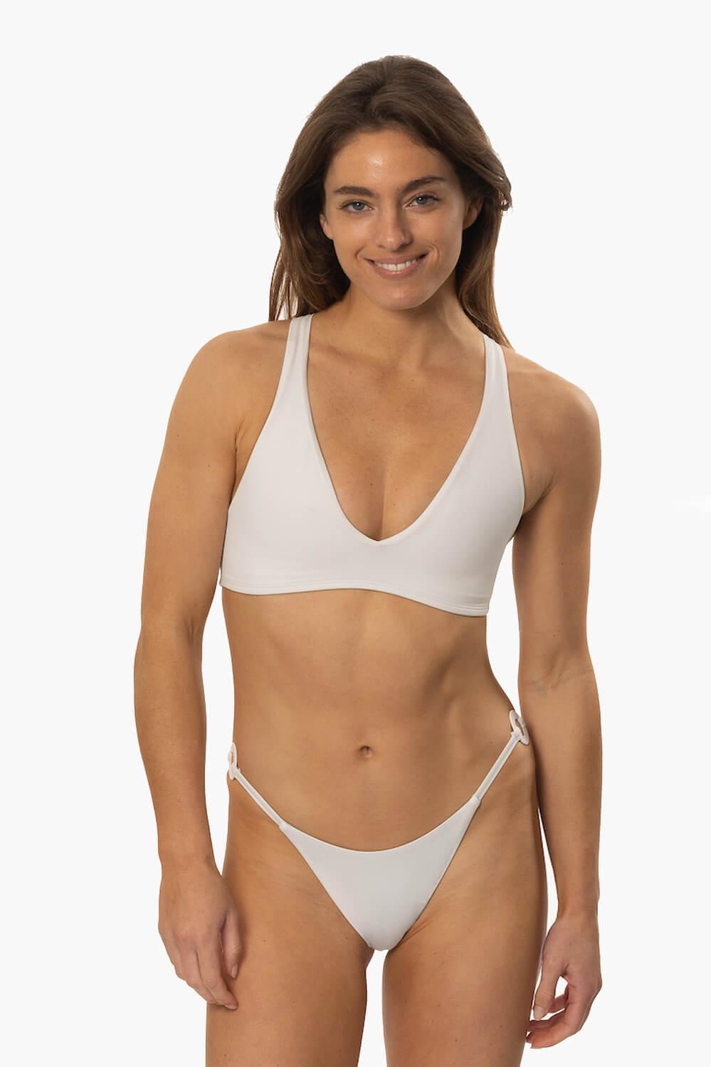 Luisa Bikini Bottom - White Female Product Image