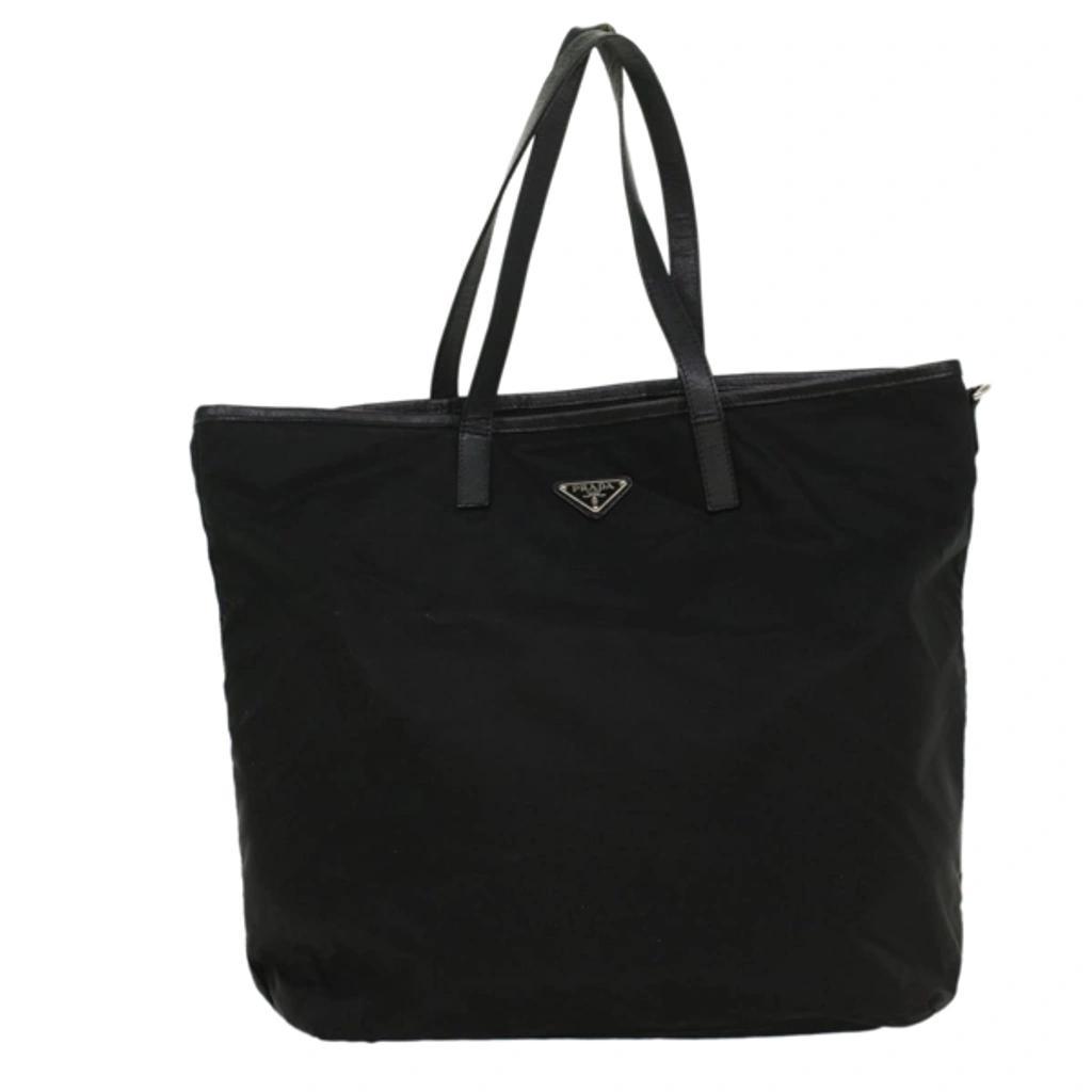 Tessuto Black Synthetic Tote Bag () Product Image