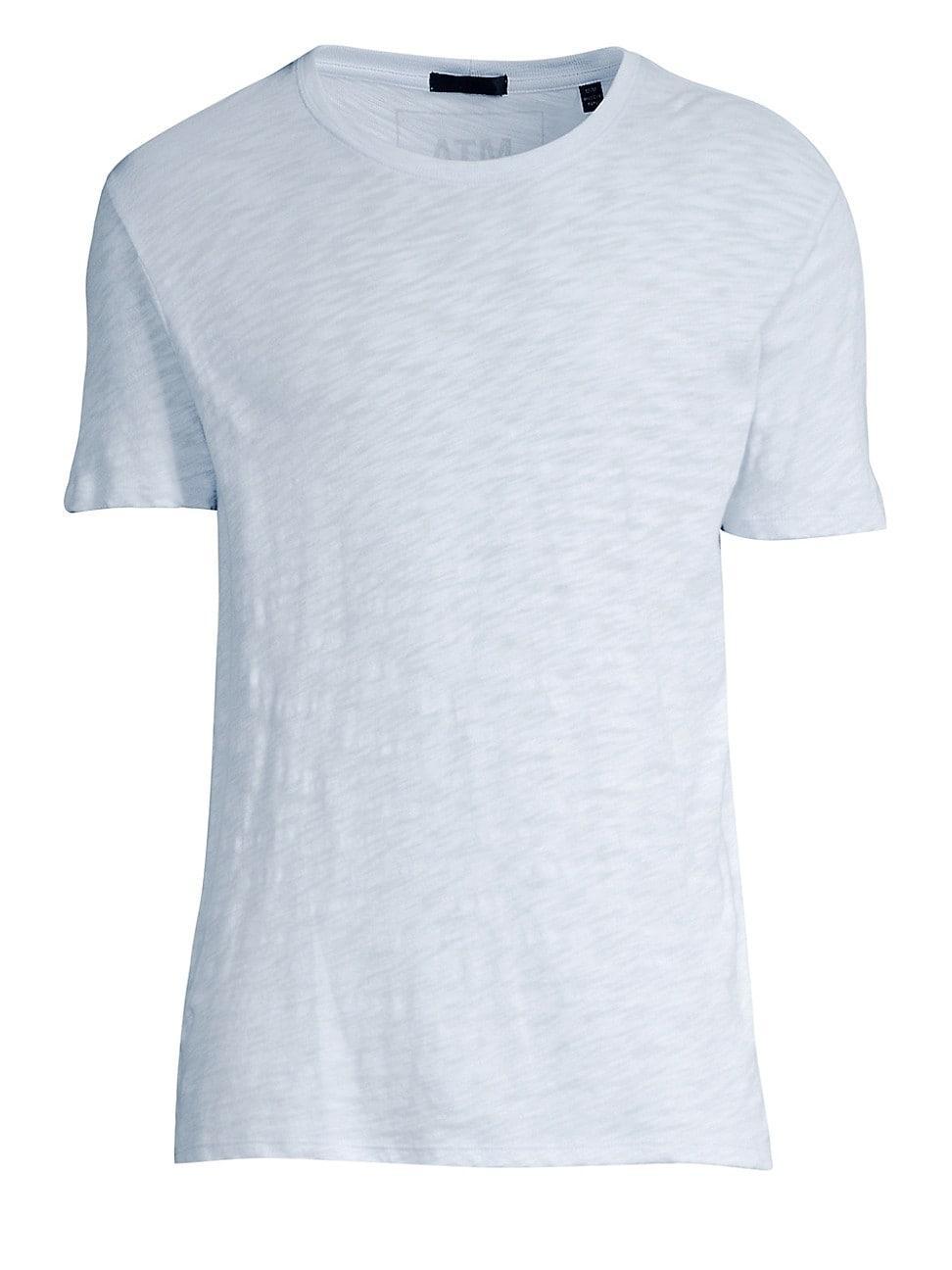 Mens Slub Cotton Crewneck Tee Product Image