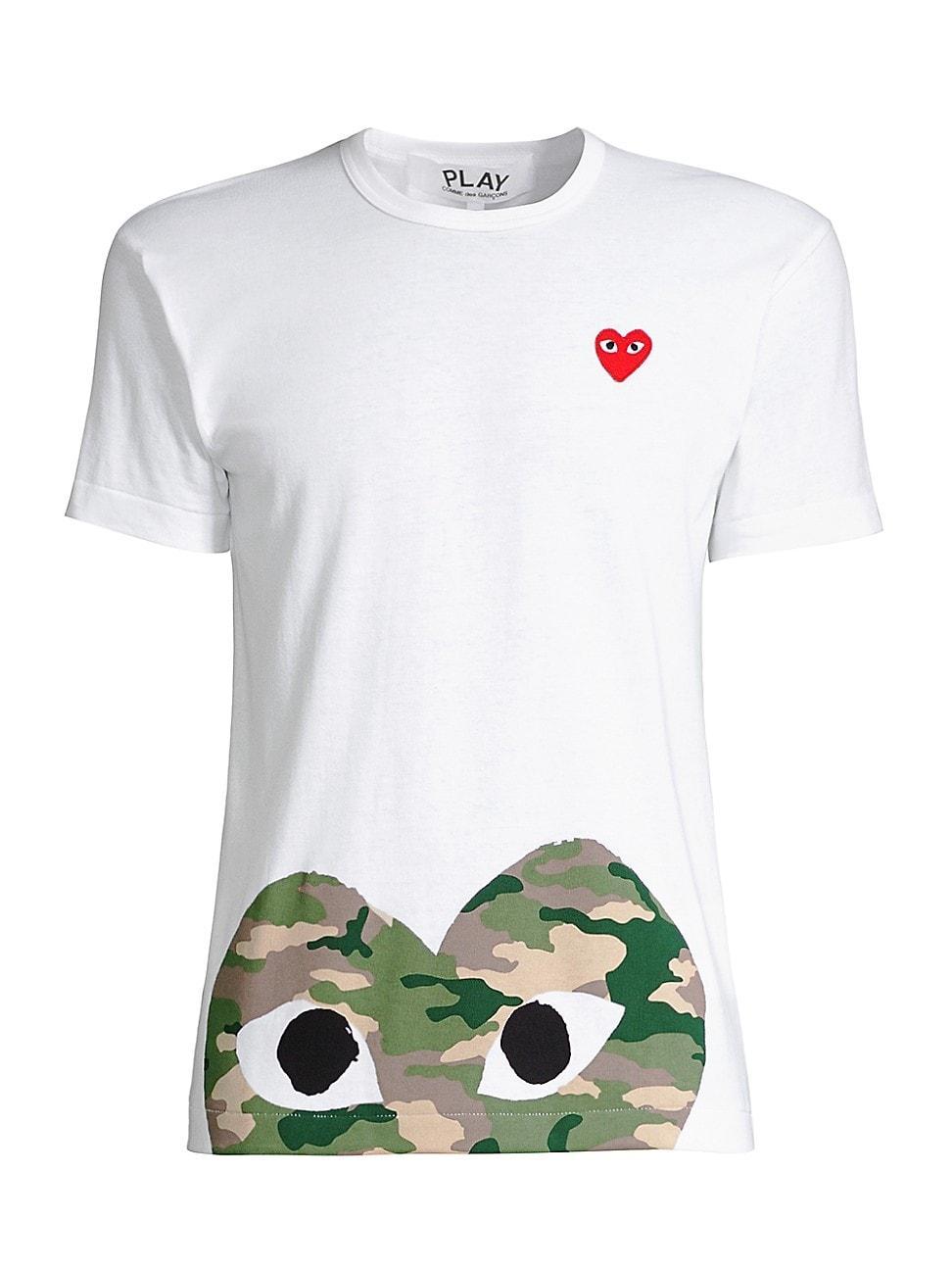 Womens Camo Heart Play T-Shirt Product Image