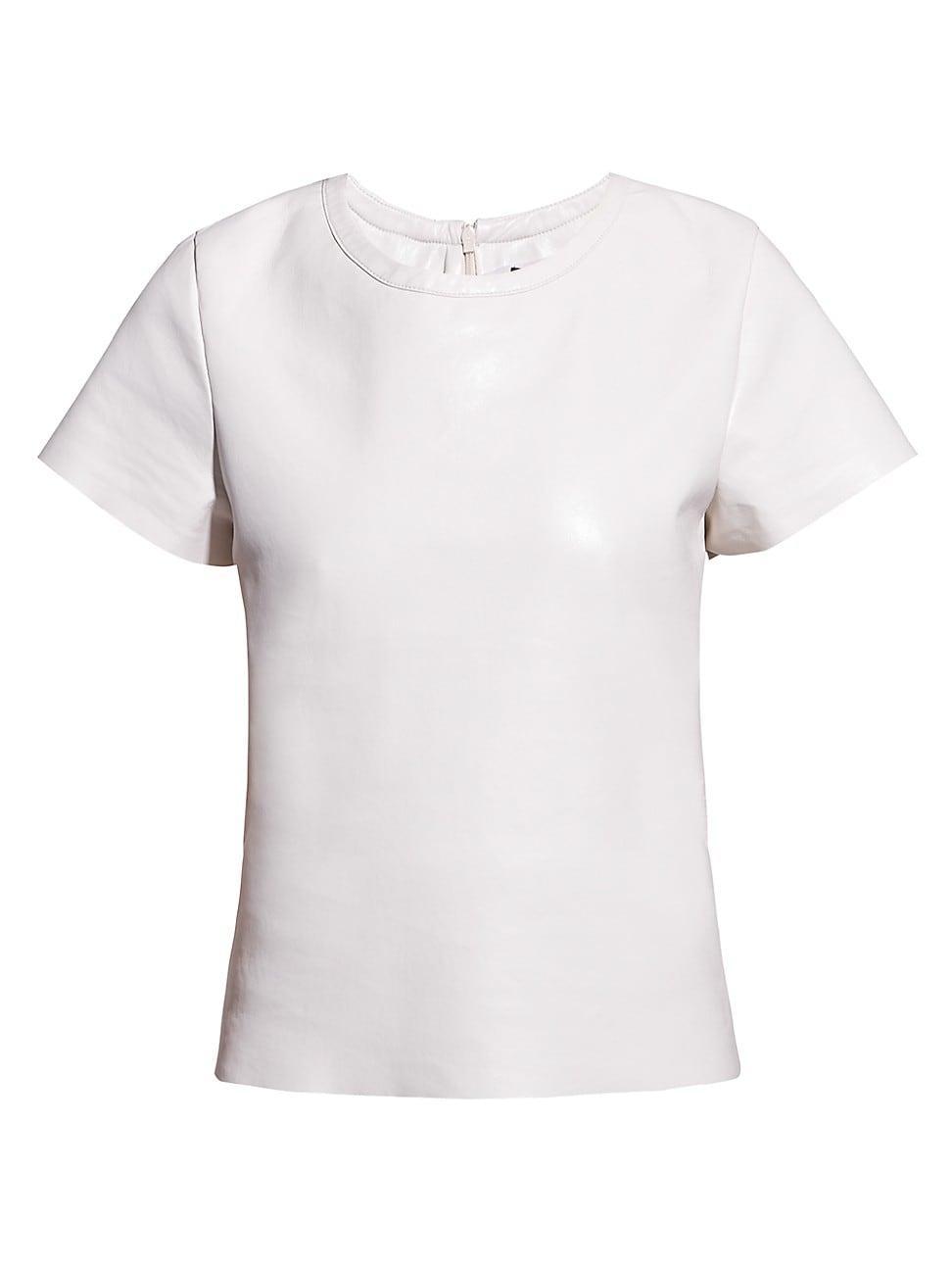 Womens New Guard Recycled Leather Tee Product Image