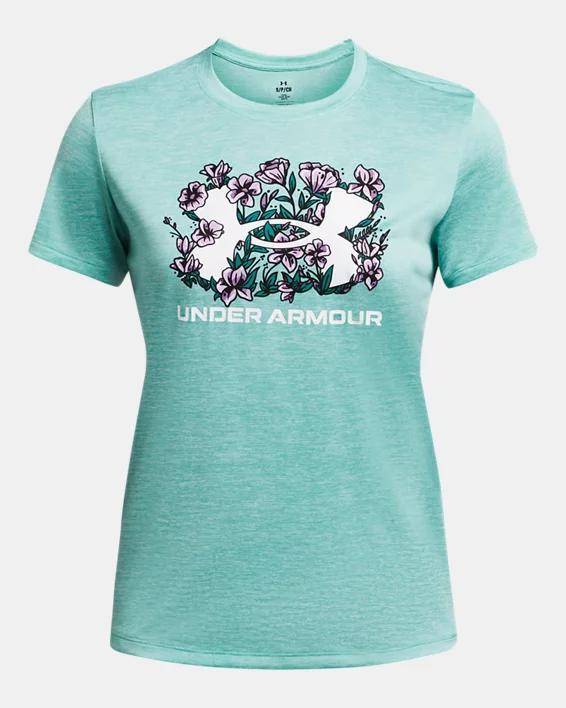 Women's UA Tech™ Twist Flower Short Sleeve Product Image