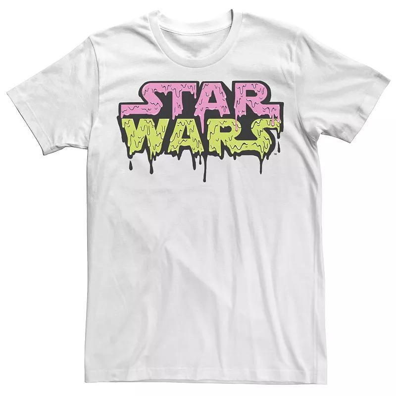 Mens Star Wars Drippy Logo Graphic Tee Product Image