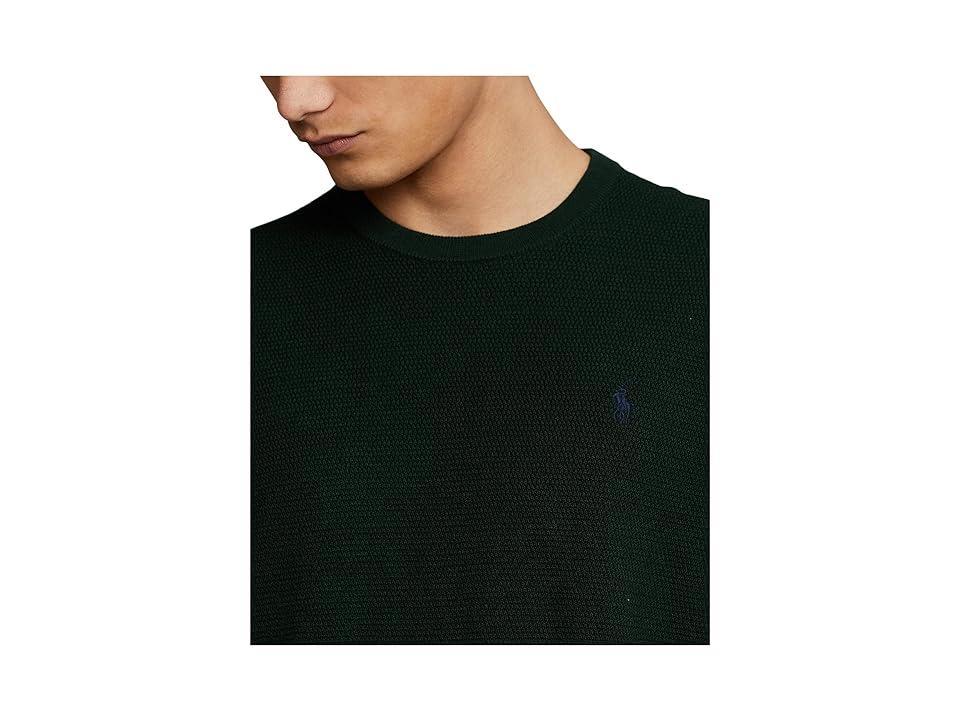 Polo Ralph Lauren Textured-Knit Cotton Sweater (Hunt Club ) Men's Clothing Product Image