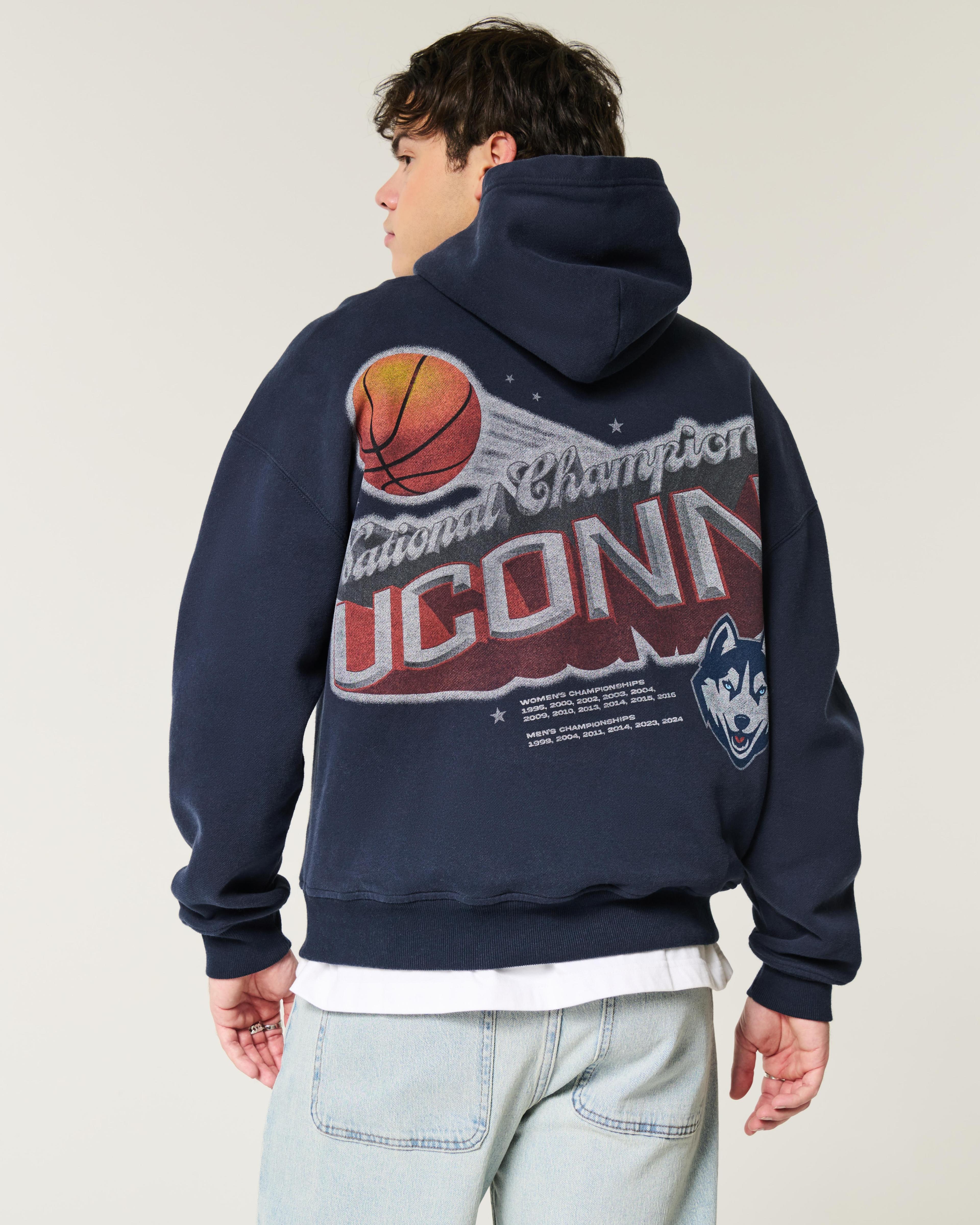 Boxy LSU Tigers Graphic Hoodie Product Image