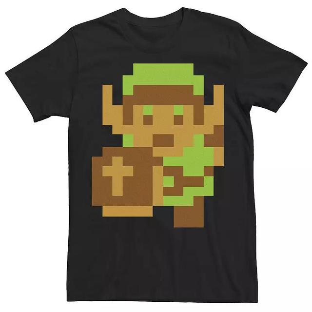 Mens Nintendo Legend Of Zelda Pixelated Link Portrait Tee Product Image