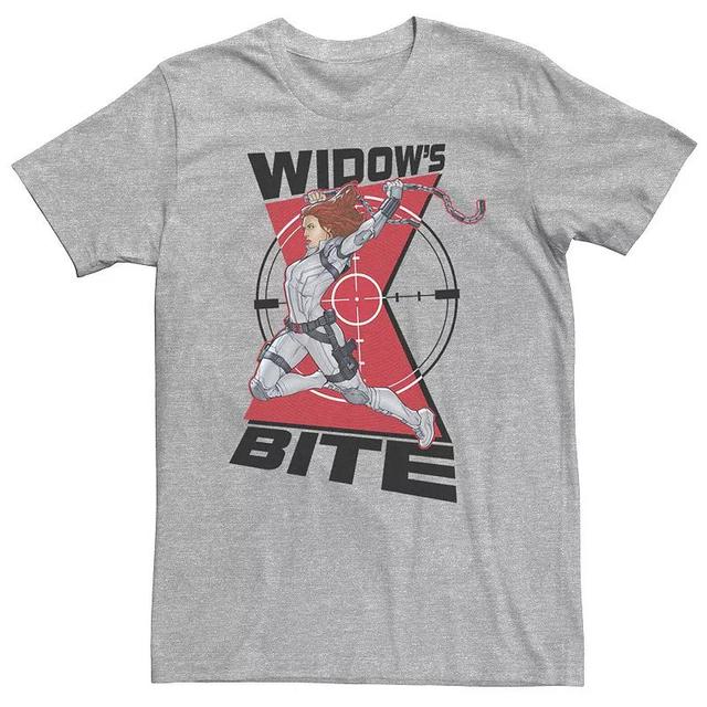 Mens Marvel Black Widow Animated Action Pose Tee Product Image