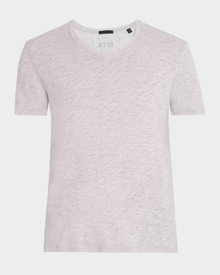 Men's Slub Jersey V-Neck T-Shirt Product Image