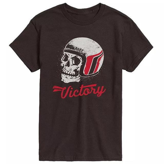 Mens Victory Skull Helmet Tee Product Image