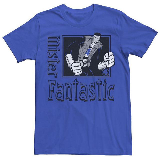 Mens Marvel Mister Fantastic Cartoon Framed Portrait Tee Product Image