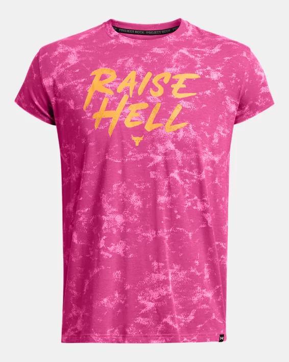 Men's Project Rock Raise Hell Cap Sleeve T-Shirt Product Image