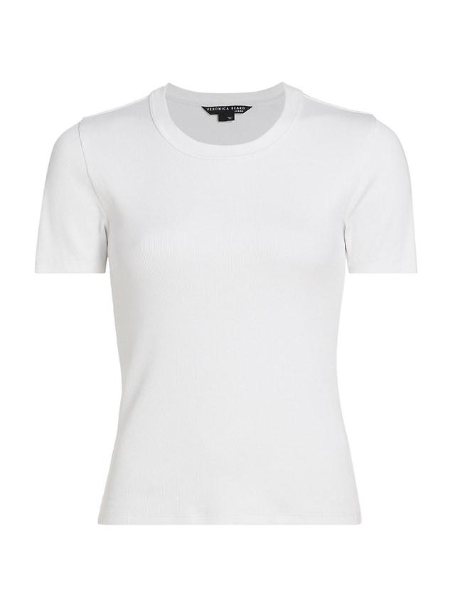 Womens Pruitt Ribbed Cotton-Blend T-Shirt Product Image