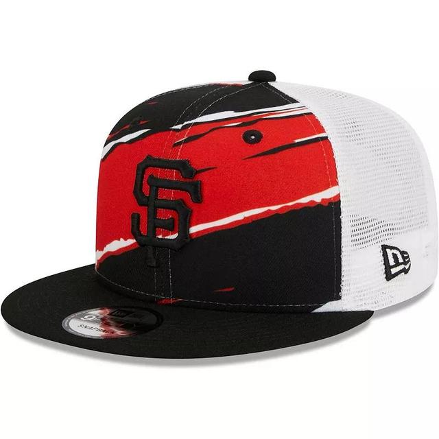 Mens New Era San Francisco Giants Tear Trucker 9FIFTY Snapback Hat Product Image